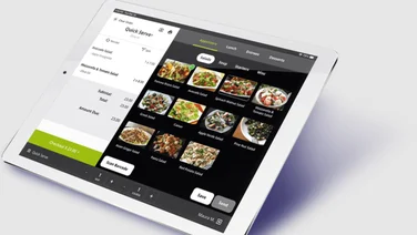 Lavu POS on an ipad screen