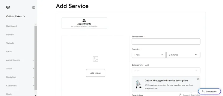 GoDaddy appointments