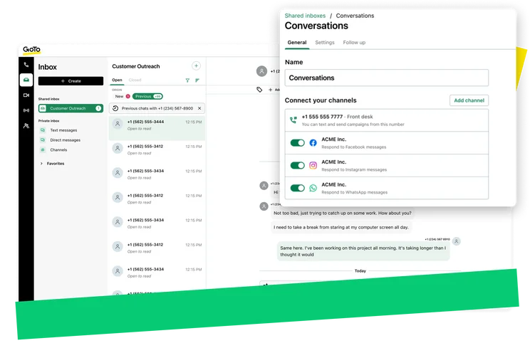 GoTo Connect Conversations