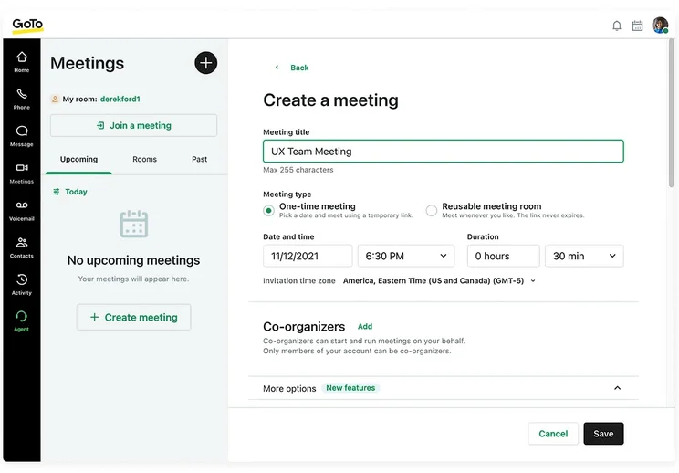 GoTo Connect Meetings