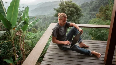 Remote Worker in the Jungle