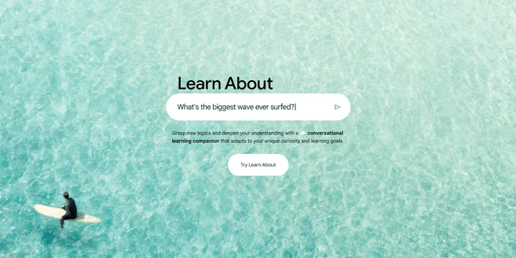 Google Learn About
