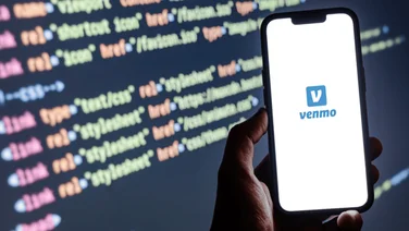 Venmo app on a phone screen.