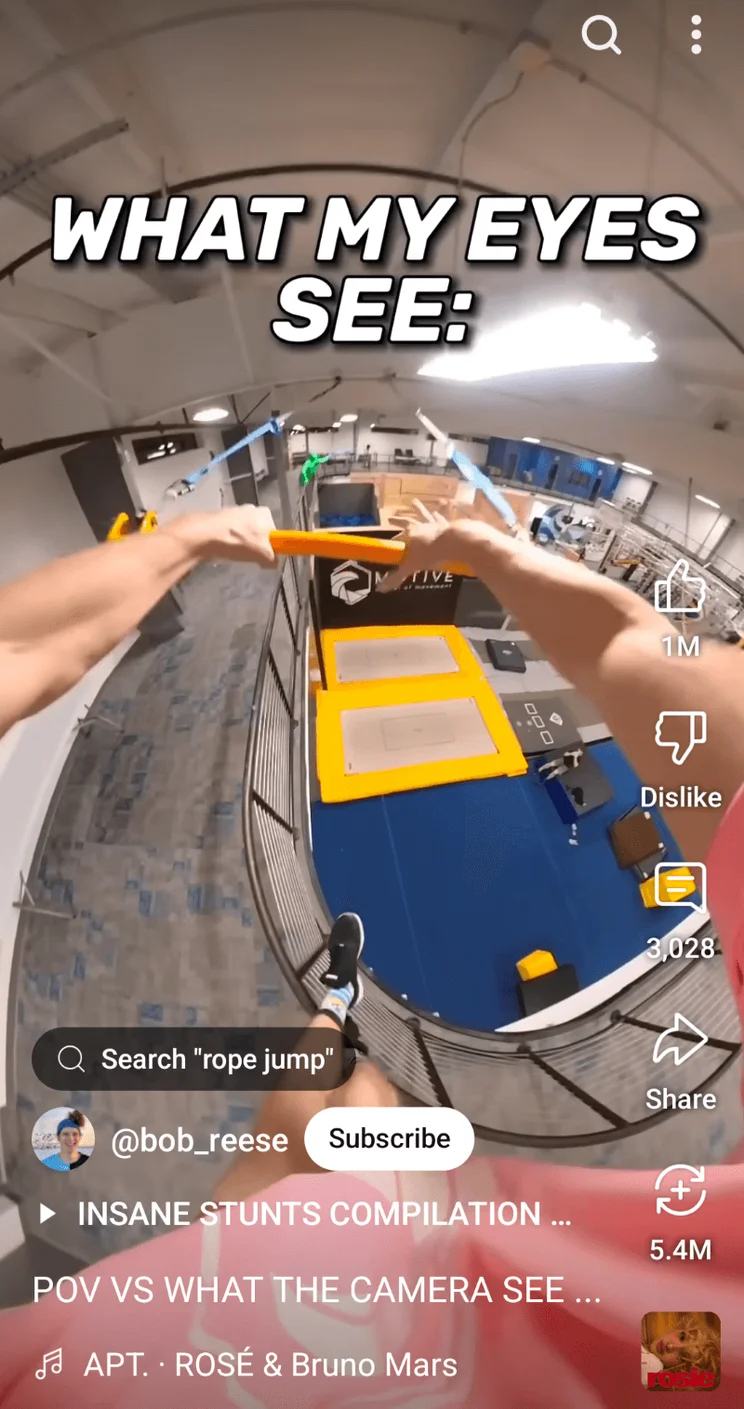 A video in YouTube Shorts. Source: Tech.co testing