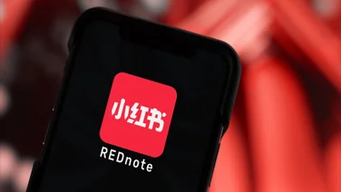 RedNote app on a phone