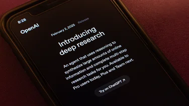 OpenAI deep research filter