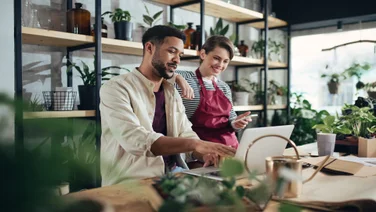 business owners applying for a loan