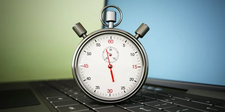Website with Timer