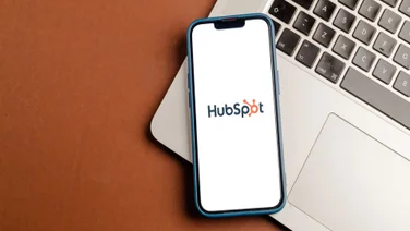 HubSpot logo on Mobile