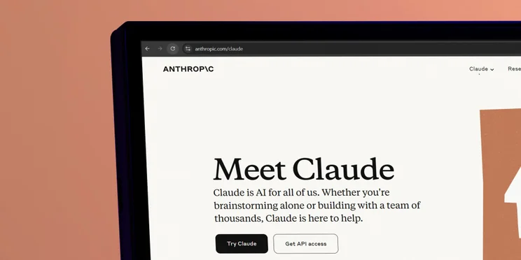 Claude AI blog homepage introduction
