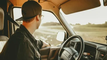 A truck driver
