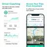 Driver dash cam app tracks lifetime stats