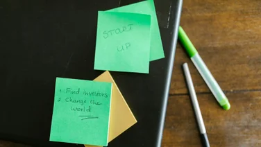 Startup post-its