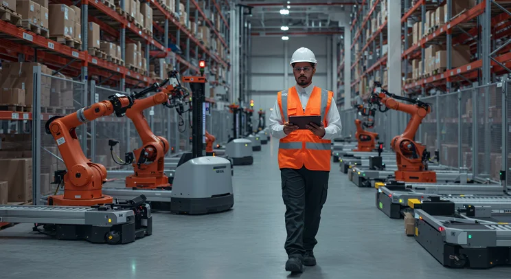 robots with human workers