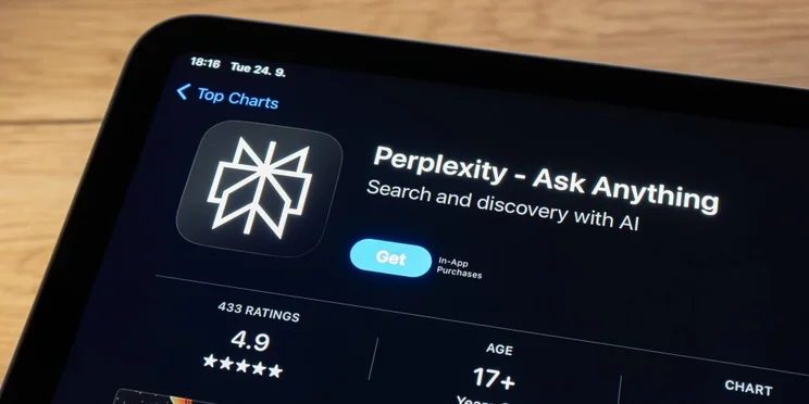 Perplexity AI mobile app