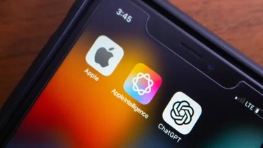 Apple and openai apps on an iphone