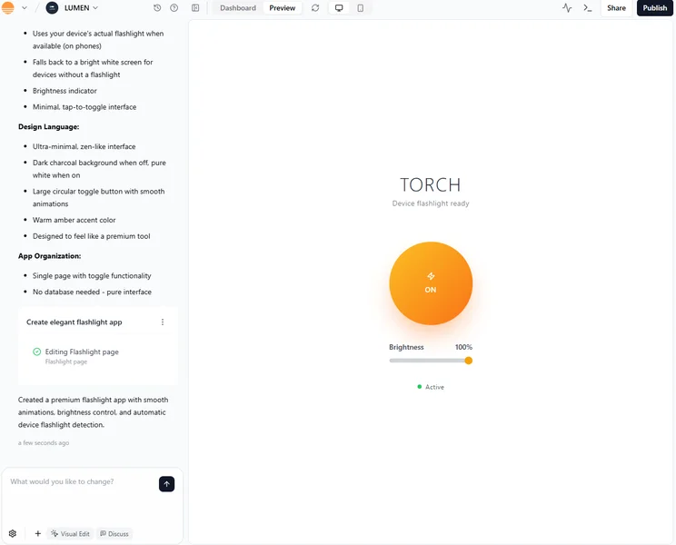 Going through the first stages of an app being built using Base44. Source: Tech.co Testing