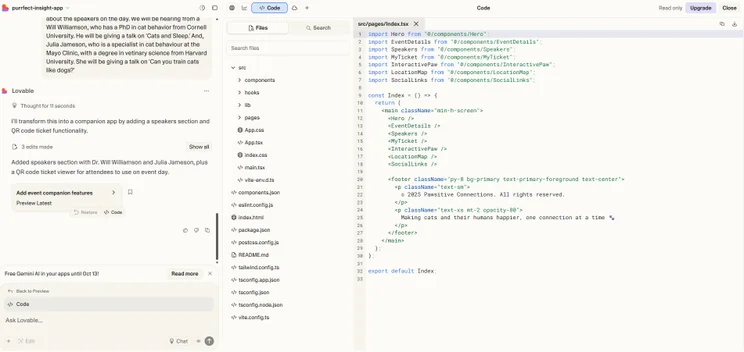 You can make the most of any coding knowledge you have with Lovable. Source: Tech.co testing