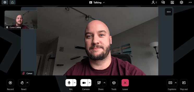 GoTo Meeting interface