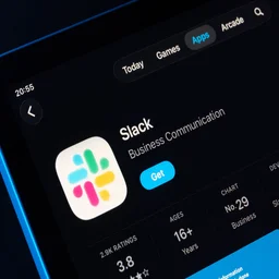 Slack on App Store on mobile