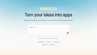 Base44 Home Page