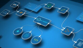 AI agents framework graphic