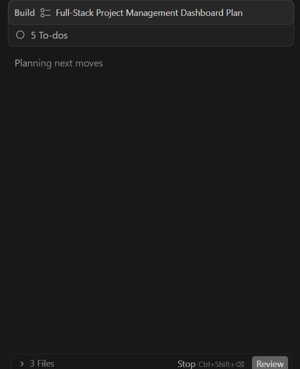Screenshot of Cursor. Source: Tech.co testing