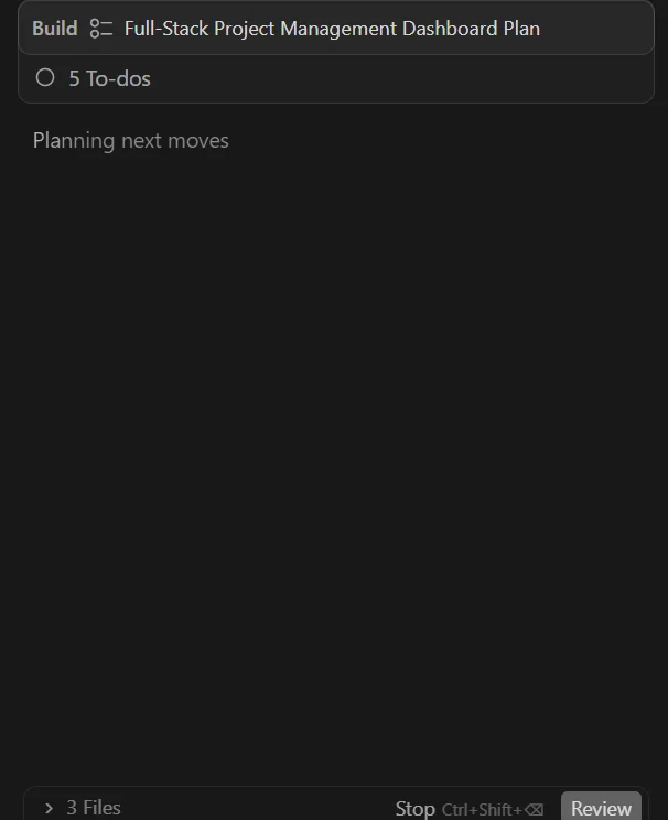 Screenshot of Cursor. Source: Tech.co testing