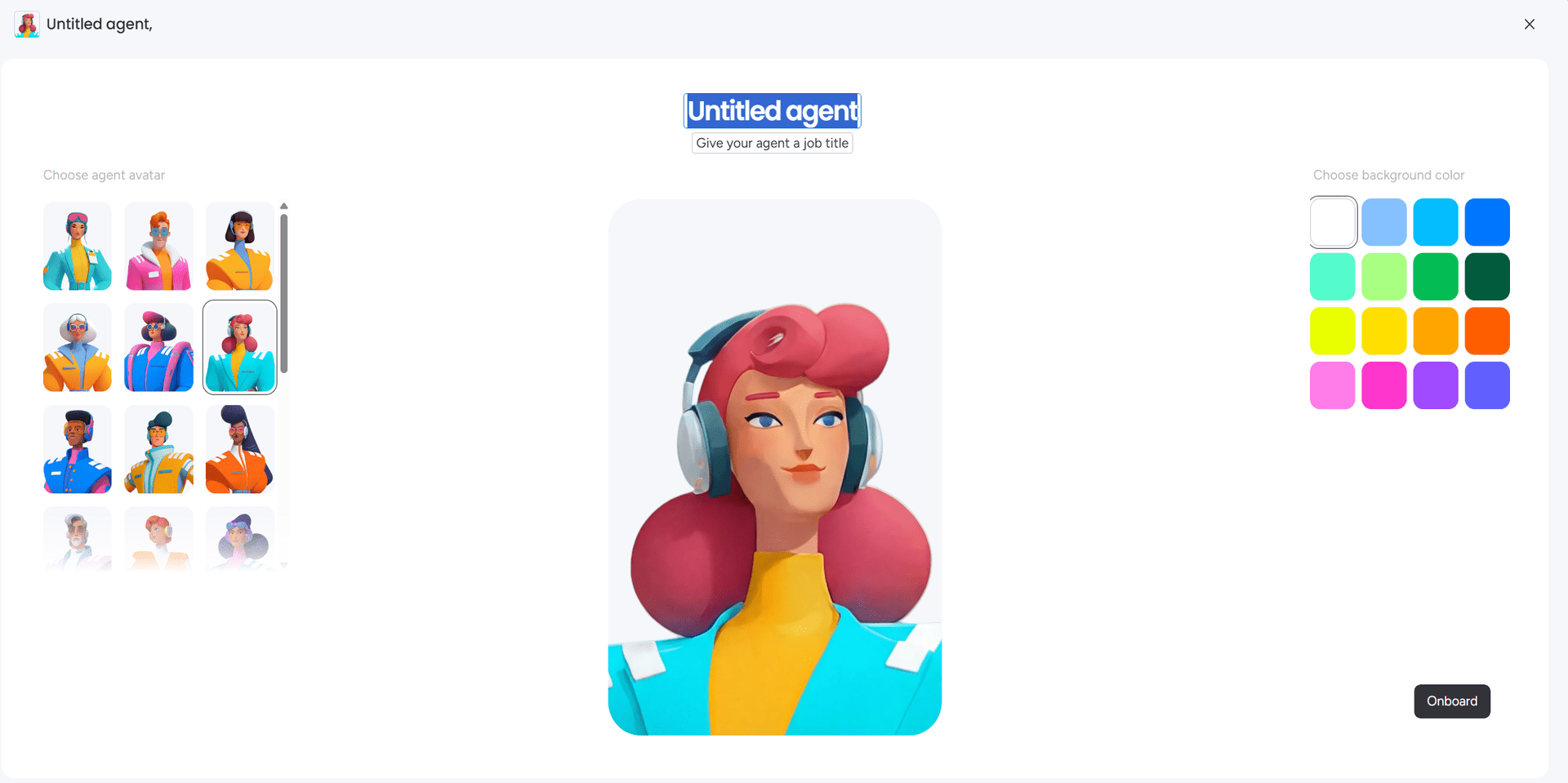Screenshot of monday AI agent builder. Source: Tech.co testing