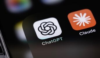 ChatGPT and Claude app on phone