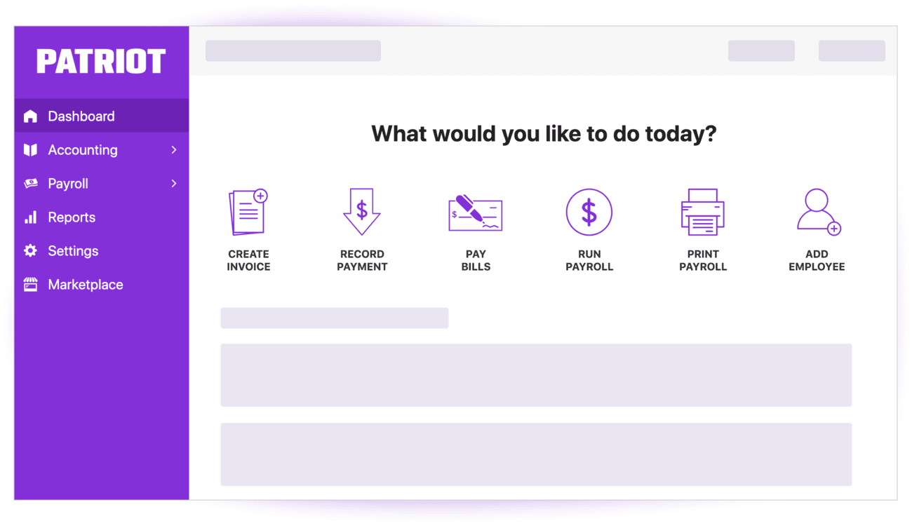 Screenshot of Patriot Dashboard. Source: Patriot