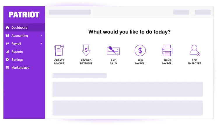 Screenshot of Patriot Dashboard. Source: Patriot