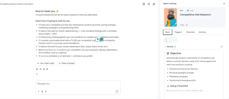 Screenshot of monday AI agents. Source: Tech.co