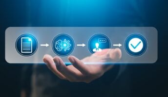 AI workflow graphic