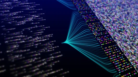 Database computer graphic