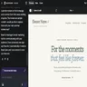 Hostinger AI builder preview for wedding photography portfolio site